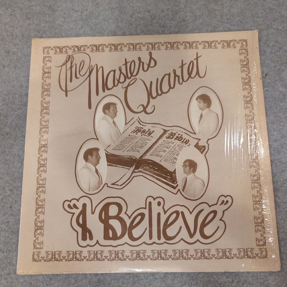 The Masters Quartet I Believe Vinyl LP Echo Sound RM 7701 Southern Gospel Record - Picture 1 of 2